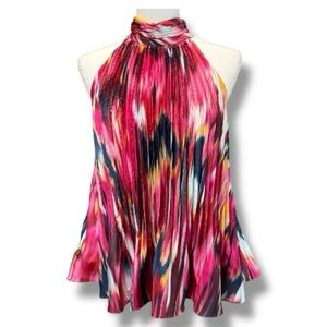 Jonathan Simkhai Multicolor Halter Blouse